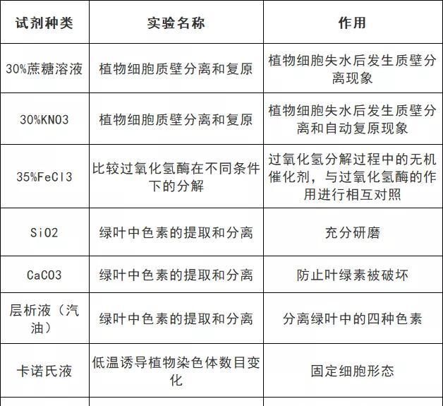 高中阶段生物颜色反应,高中生物有关颜色的知识总结图10