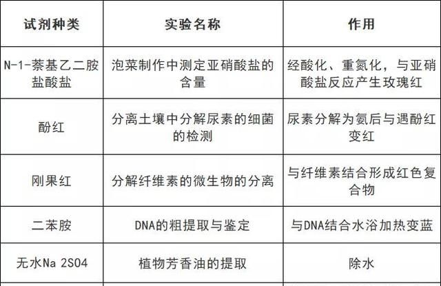 高中阶段生物颜色反应,高中生物有关颜色的知识总结图11