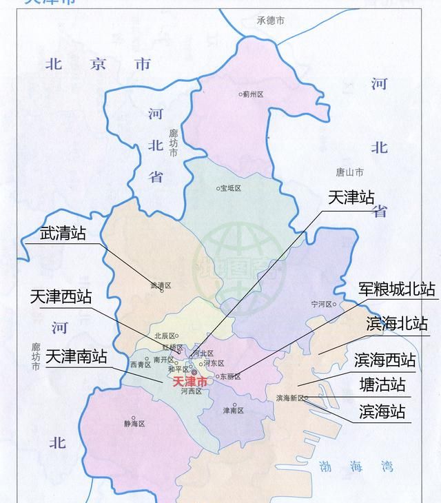 一图看懂天津市高铁站汇总(天津市北辰高铁站)图1