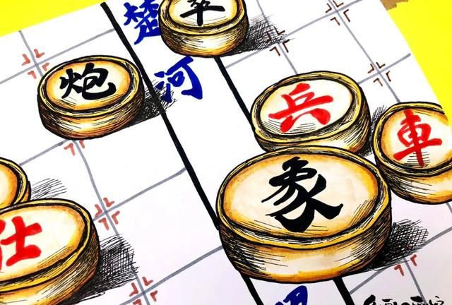 两对象棋图片(破士象棋的象棋解法)图8