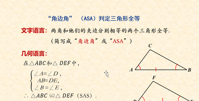 证明三角形全等的几个条件图2