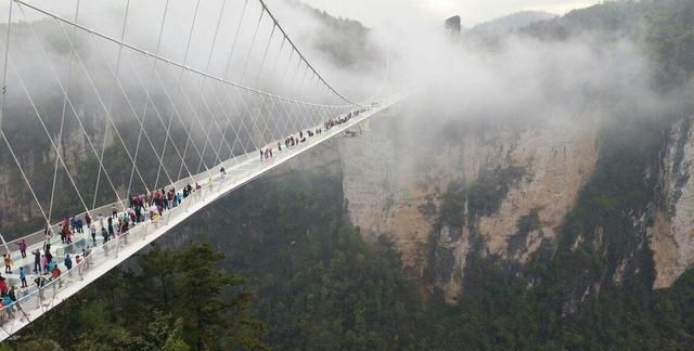 张家界大峡谷玻璃桥怎么样,张家界玻璃桥怎么去大峡谷图2