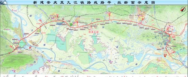 合安高铁自新合肥西站引出，终至新安庆西站有说这安庆西站在怀宁，并不是安庆市区图3