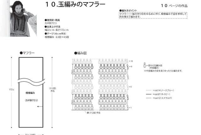 如何织围巾(如何织围巾初学者简单)图8