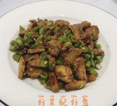 鸡胸肉炒豆角最简单的家常做法图13