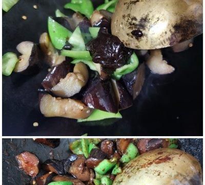 青椒炒茄子能吃吗,茄子炒小米椒做法图6