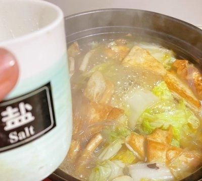 白菜豆腐炖粉条(白菜豆腐炖粉条饺子馅)图9