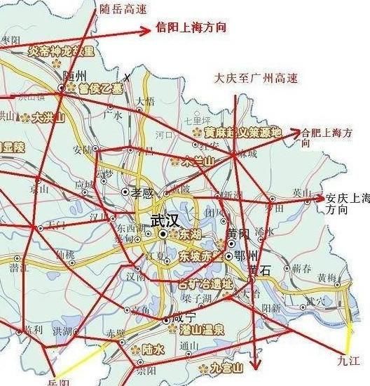 未来华东华中交通枢纽会在哪个省图5