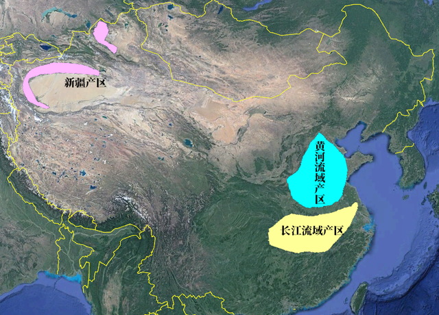 新疆棉花产区主要分布在什么地带图2