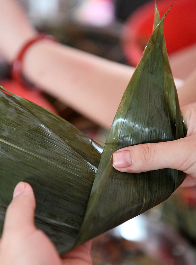 端午节粽叶怎么挑选(端午节粽子不要粽叶可用什么代替)图6