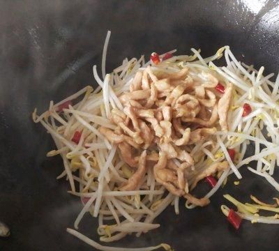 怎样做豆芽炒肉丝(怎么做豆芽炒肉丝好吃窍门)图12