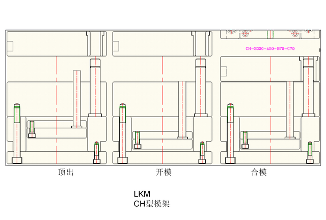 在注塑模具的设计过程中模架是如何选择的图25