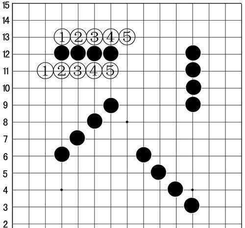 走五子棋有什么规则,五子棋选择棋子的规则图3