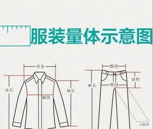 最全服装尺码数据对照图3