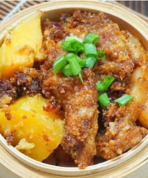 如何制作蒸肉粉(宝宝蒸肉粉的制作方法)图11