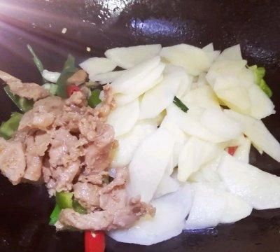 #名厨汁味，圆中秋美味#茭白炒肉片，清香又脆嫩图14