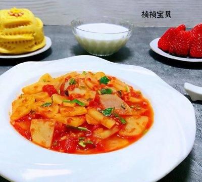 #元宵节美食大赏#西红柿炒土豆片图13