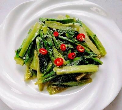 清炒油麦菜的做法大全家常窍门(清炒时蔬油麦菜)图12