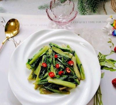 清炒油麦菜的做法大全家常窍门(清炒时蔬油麦菜)图13