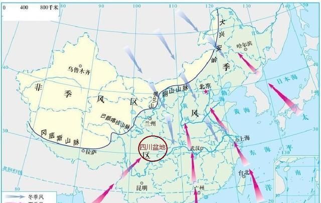 为什么四川盆地是最湿润的盆地(四川盆地是内陆为什么湿润)图5