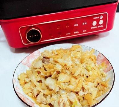 酸菜怎么炒下饭,爆炒豆米酸菜图6