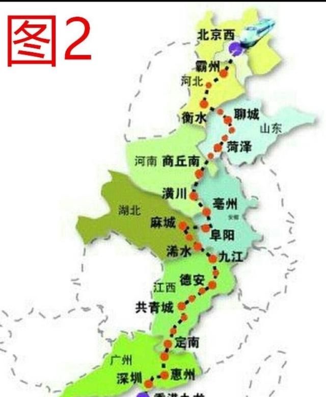 中国十大主要铁路干线排名(初中地理铁路干线记忆口诀)图5