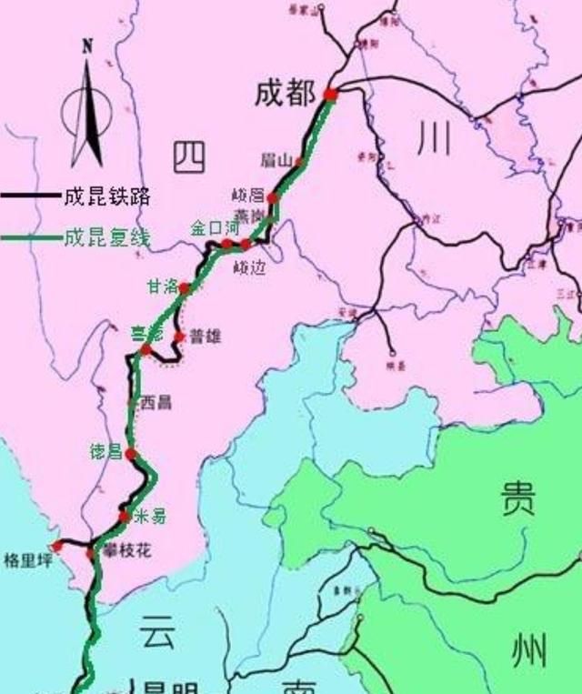 中国十大主要铁路干线排名(初中地理铁路干线记忆口诀)图7