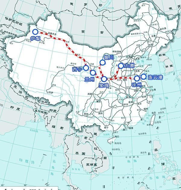 中国十大主要铁路干线排名(初中地理铁路干线记忆口诀)图8