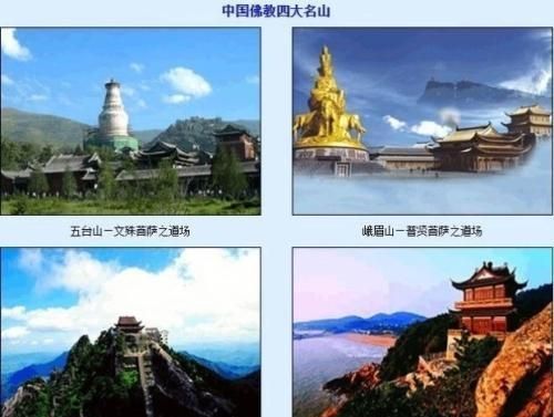 中国四大佛教名山怎么排序,四大佛教名山代表哪几个佛图1