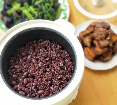 三色糙米红豆饭(糙米红豆饭的做法大全)图8