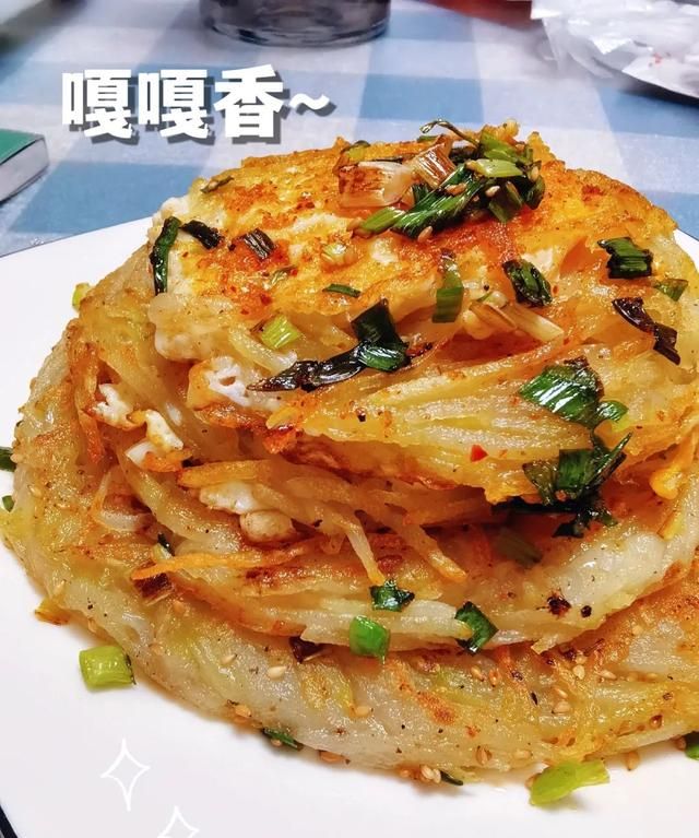 香煎土豆丝饼的家常做法图14