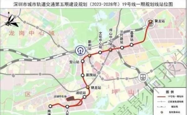 深圳地铁五期13条线路规划公布图6