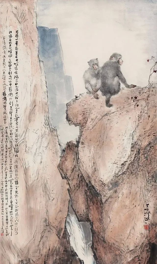 杨善深画鸡作品欣赏图67