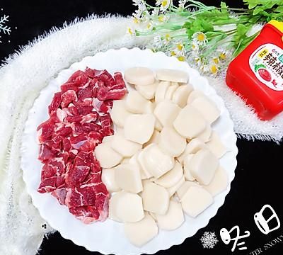 #暖冬酱在手，嗨吃部队锅#牛肉辣炒年糕㊙️图2