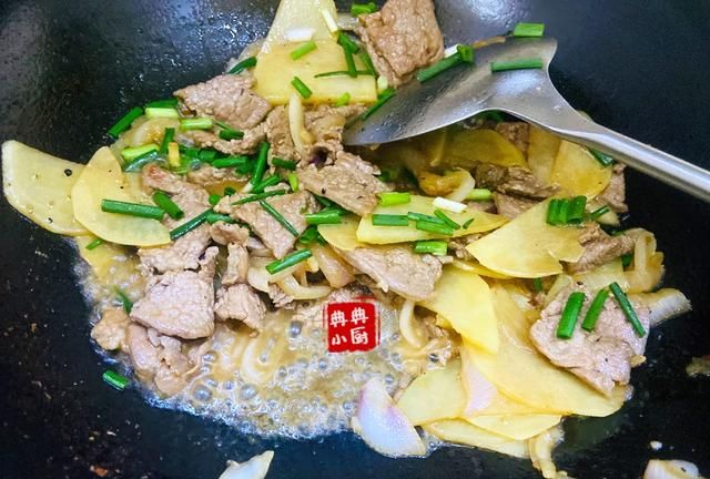 牛肉土豆片怎么做好吃窍门(牛肉土豆片怎么炒好吃又嫩)图7