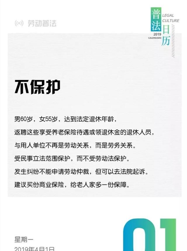 退休返聘劳动合同受法律保护吗,退休返聘签劳动合同还是劳务合同图1