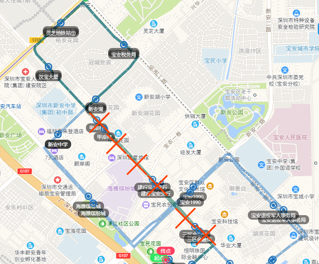 深圳地铁将要开通的新线图6