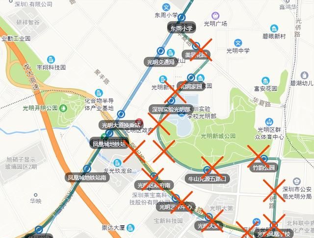 深圳地铁将要开通的新线图15