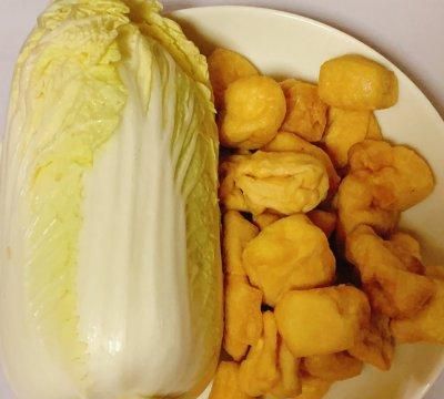 白菜焖豆泡正宗做法,白菜焖豆泡灌肉汤图2