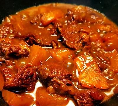 年夜饭红烧牛腩的做法(大菜红烧牛腩)图8