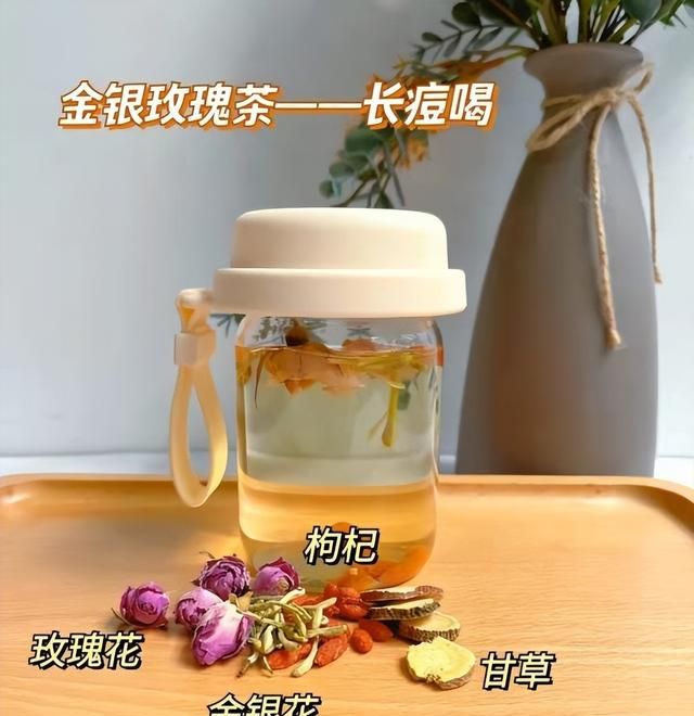 脸上长痘痘又宫寒喝什么茶(女生脸上很多油喝什么养生茶)图1