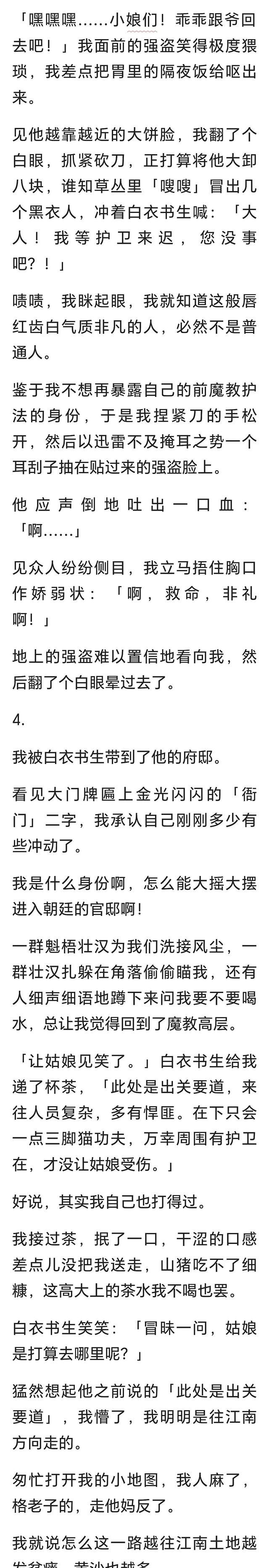 （完）我最终还是厌倦了刀口舔血的生活，决定金盆洗手做个好人图3