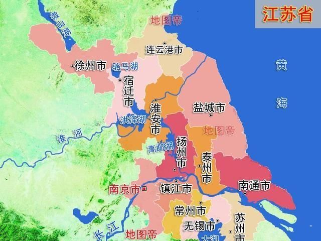 江苏省无锡市行政区划地图图4