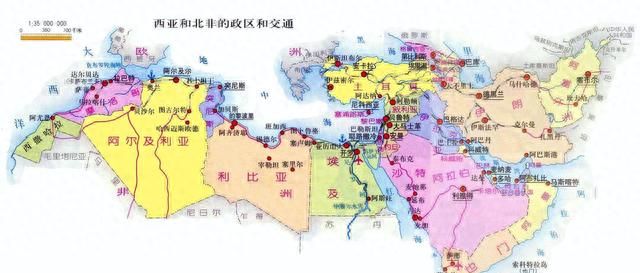 西亚和北非自然人文地理相似性(西亚和北非的自然地理状况)图7