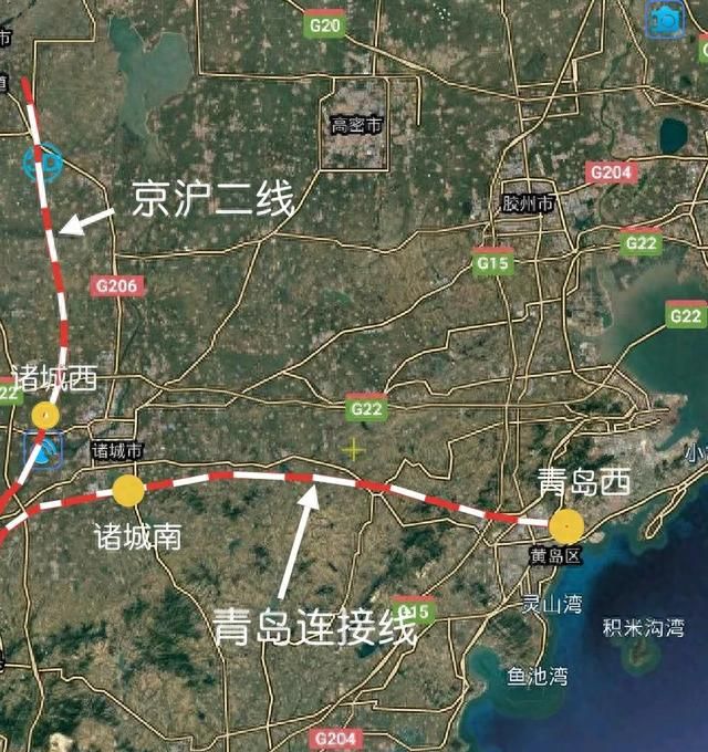 京沪高铁二线青岛连接线 诸城拆迁图2