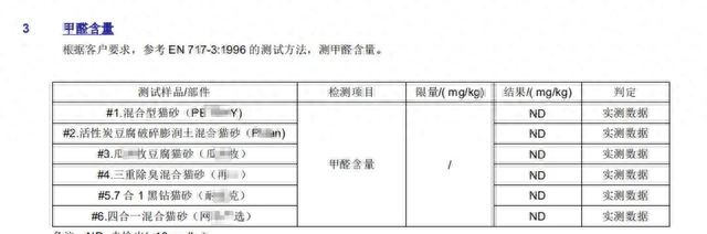 pidan猫砂甲醛超标图8