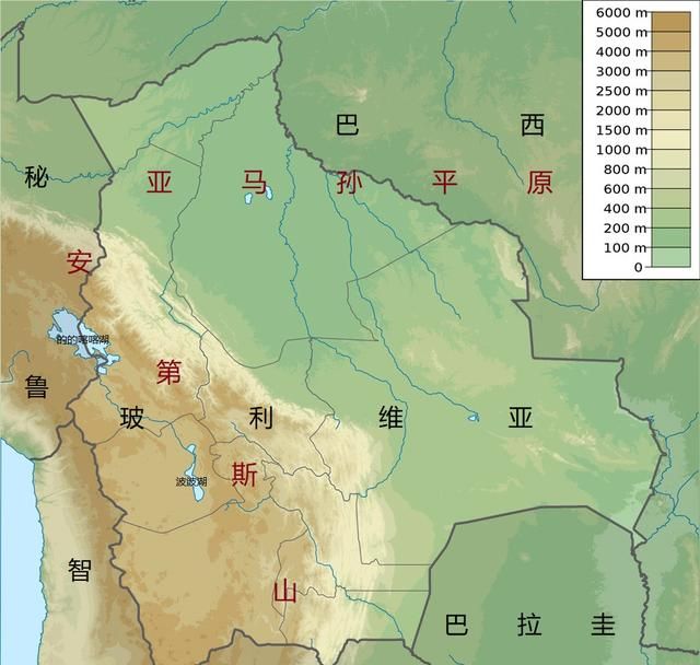 平均海拔最高的国家玻利维亚,玻利维亚海拔最高多少图3