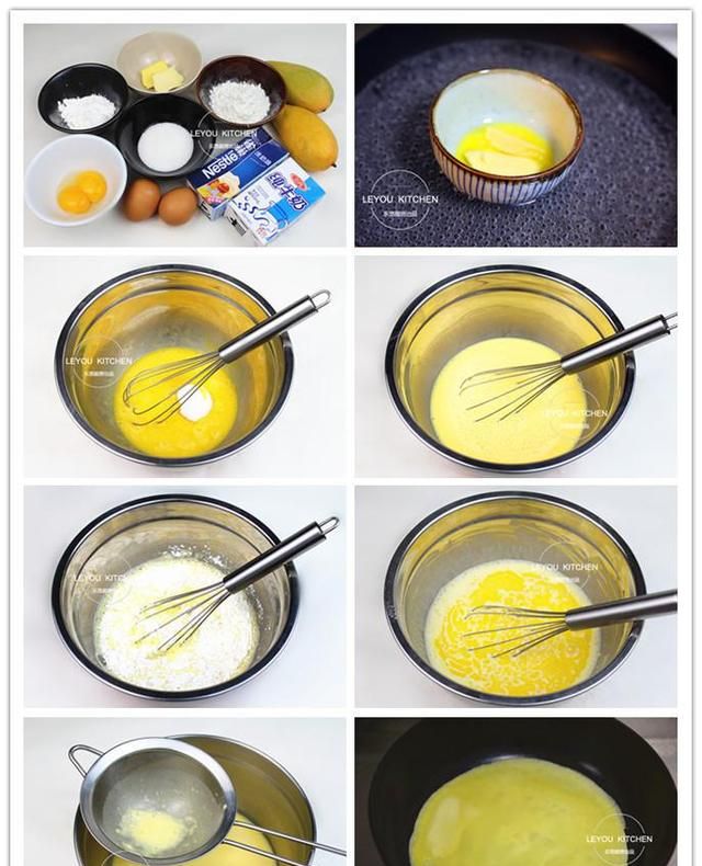 不用烤箱, 不用打发鸡蛋, 平底锅就可以做的点心图9