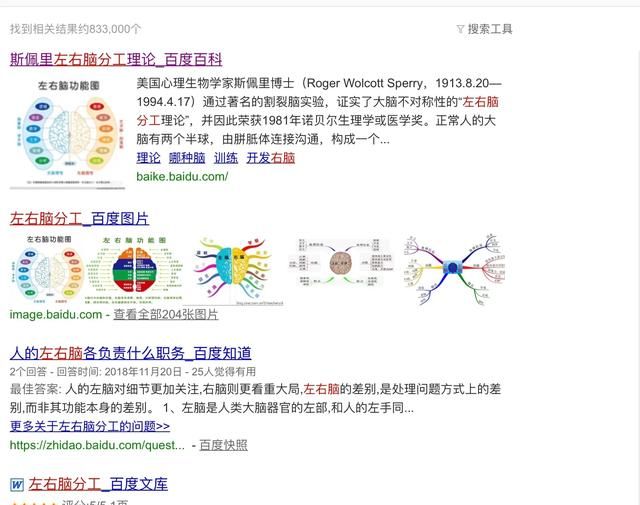 左脑和右脑的区别
，左脑和右脑真的有区别吗图1