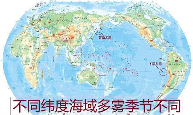 为什么低纬度海域冬季多雾，而高纬度海域则是夏季多雾？